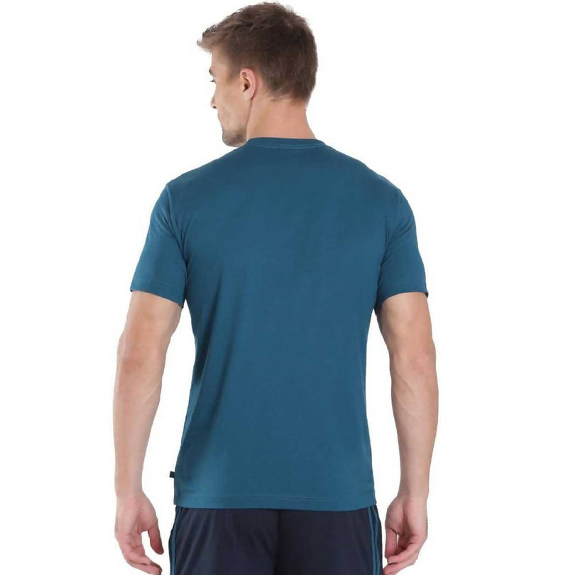 Men's Lycra Polyester Round/V Neck T-shirt