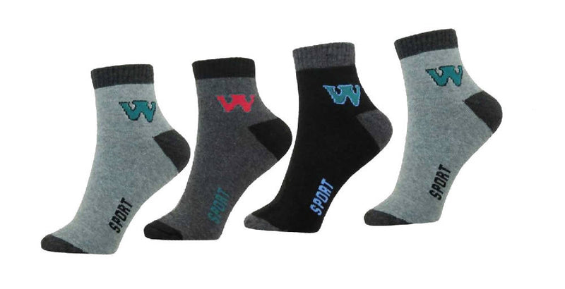 Premium Cotton Cushion Ankle Socks For Men's and Women's