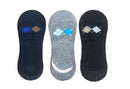 Argyle Diamond Printed Lofar No Show Pure cotton socks for Men's and Women's