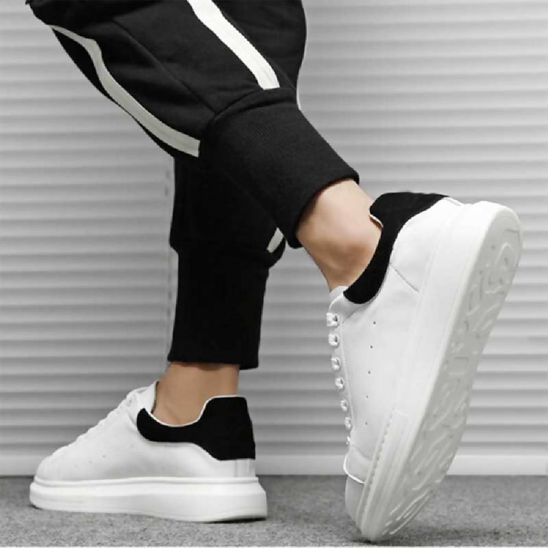 Casual White And Black Sneaker For Men